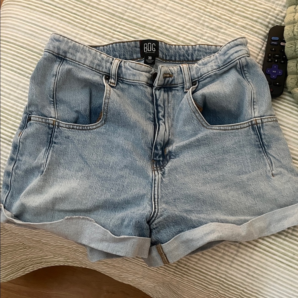 Women's Blue Denim Shorts BDG